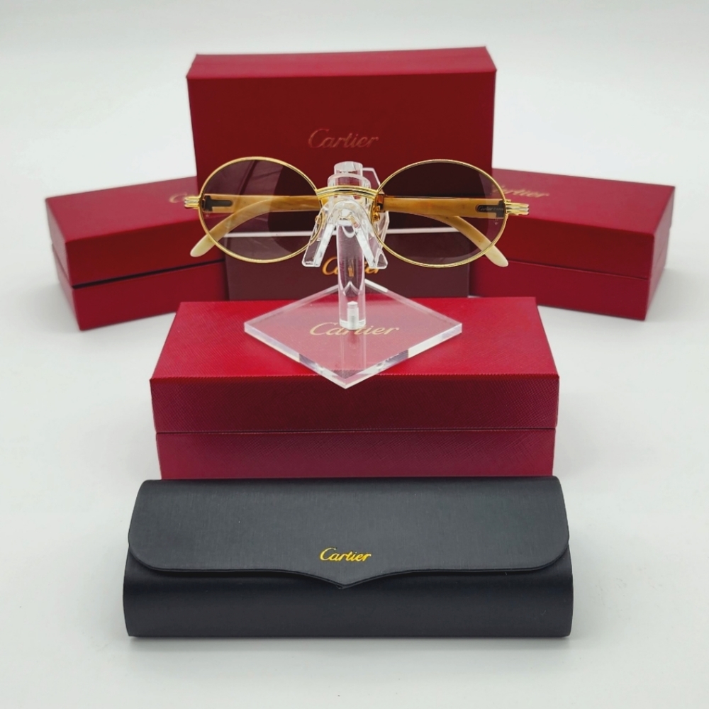 Cartier Natural Horn Sunglasses